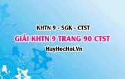 Giải KHTN 9 trang 90 Chân trời sáng tạo SGK